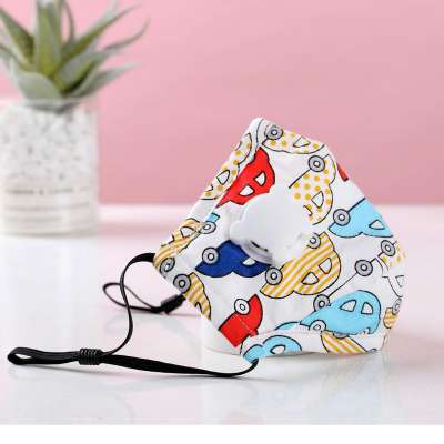 PM2.5 Cartoon Kids Protection Baby Face Shield Cotton With Filter Layer Children Face Mouth Masks Breathing Value Face Mask